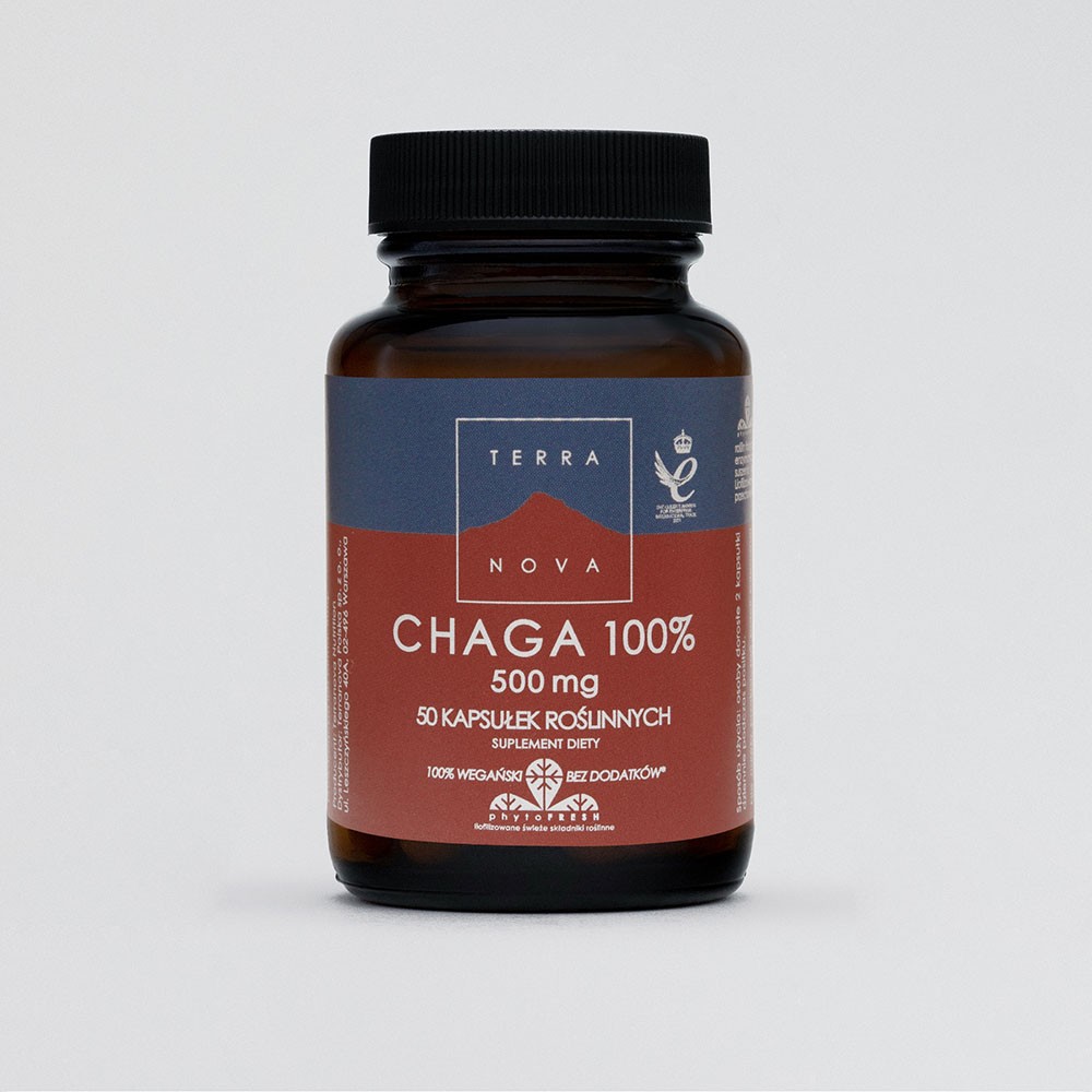 Suplement CHAGA 100% 500 mg | Terranova
