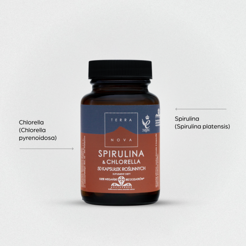 Spirulina chlorella, suplement diety na oczyszczenie organizmu, PROMOCJA